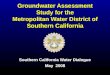 Groundwater Assessment Study for the Metropolitan Water District of Southern California