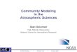 Community Modeling in the Atmospheric Sciences