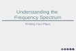 Understanding the  Frequency Spectrum