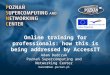 Online training for professionals: how this is being addressed by  AccessIT