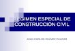 REGIMEN ESPECIAL DE CONSTRUCCIÓN CIVIL