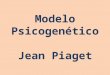 Modelo Psicogenético Jean Piaget