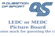 LEDC or MEDC Picture Board Bonus mark for guessing the city