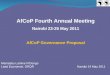 AfCoP Fourth Annual Meeting Nairobi 23-25 May 2011 AfCoP Governance Proposal