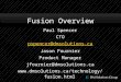 Fusion Overview