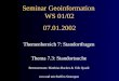 Seminar Geoinformation  WS 01/02 07.01.2002