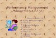 Performance Management ( Manajemen Kinerja )