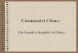 Communist China: