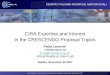 CIRA Expertise and Interest in the CRESCENDO Proposal Topics