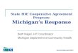 State HIE Cooperative Agreement Program: Michigan’s Response