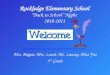 Rockledge Elementary School “Back to School” Night  2010-2011