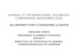 ESPACE  2 ND  INTERNATIONAL TECHNICAL CONFERENCE NOVEMBER 2005 BLUEPRINT FOR A CHANGING CLIMATE