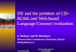 DE and the problem of CD-ROMs and Web-based Language Courses' evaluation