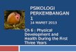 Psikologi Perkembangan 1  14 Maret 2013