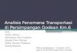 Analisis Fenomena Transportasi di Persimpangan  Godean Km.6