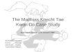 The Matthias Knecht Tae Kwon Do Case Study