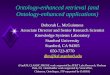 Ontology-enhanced retrieval (and Ontology-enhanced applications)