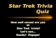 Star Trek Trivia Quiz