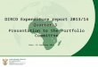 DIRCO Expenditure report 2013/14 Quarter  3  Presentation to the Portfolio Committee