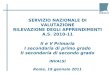 SERVIZIO NAZIONALE  DI  VALUTAZIONE RILEVAZIONE DEGLI APPRENDIMENTI a.s.  2010-11 II e V Primaria