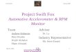 Project Swift Fox Automotive Accelerometer & RPM Monitor