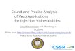 Sound and Precise Analysis         of Web Applications               for Injection Vulnerabilities