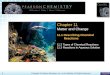 Chapter 11 Matter and Change 11.1 Describing Chemical Reactions 11.2 Types of Chemical Reactions
