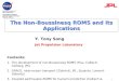 The Non-Boussinesq ROMS and Its Applications