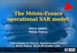 The Météo-France operational SAR model