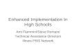 Enhanced Implementation In High Schools
