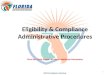 Eligibility & Compliance Administrative Procedures