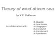 Theory of wind-driven sea
