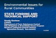 Environmental Issues for Rural Communities