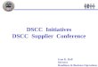 DSCC  Initiatives DSCC  Supplier  Conference