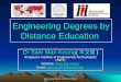 Engineering Degrees by Distance Education