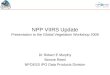 NPP VIIRS Update Presentation to the Global Vegetation Workshop 2009