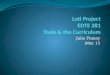 Loti Project EDTE 281 Tools & the Curriculum