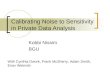 Calibrating Noise to Sensitivity in Private Data Analysis