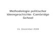 Methodologie politischer Ideengeschichte: Cambridge School