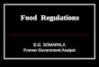Food  Regulations