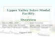 Upper Valley Inter-Modal Facility  –  Overview