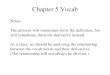 Chapter 5 Vocab