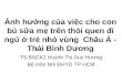 TS.BSCK2 Huỳnh Thị Duy Hương Bộ môn Nhi ĐHYD TP HCM