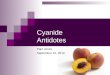 Cyanide  Antidotes