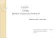 DSDV    Using     Border Gateway Protocol