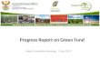 Progress Report on Green Fund
