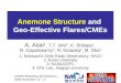 Anemone Structure  and  Geo-Effective Flares/CMEs