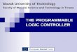 THE PROGRAMMABLE LOGIC CONTROLLER
