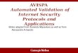 AVISPA  Automated Validation of Internet Security Protocols and Applications