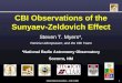 CBI Observations of the Sunyaev-Zeldovich Effect